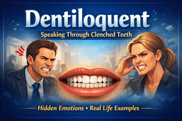 Dentiloquent
